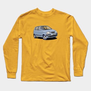 Hyundai Amica in light blue Long Sleeve T-Shirt